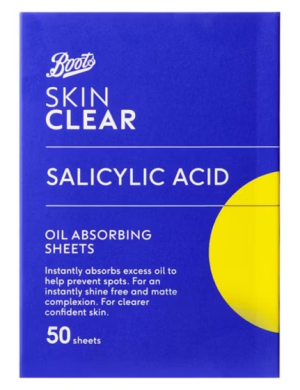 Boots Skin Clear Oil Absorbing Sheets 50pk